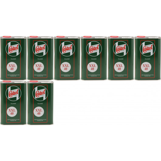 Castrol Classic XXL SAE 40 Oldtimer Einbereichs Motoröl 8x 1l = 8 Liter