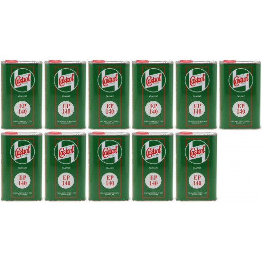 Castrol Classic EP SAE 140 Extreme Pressure API GL 4 Getriebeöl 11x 1l=11 Liter