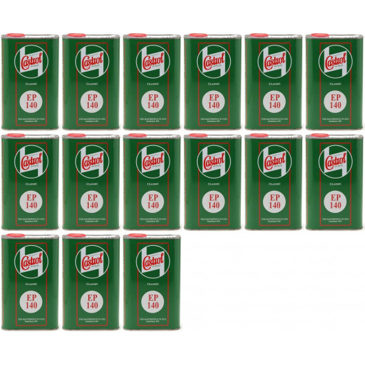 Castrol Classic EP SAE 140 Extreme Pressure API GL 4 Getriebeöl 15x 1l=15 Liter