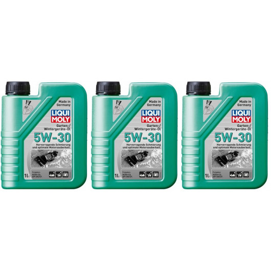 Liqui Moly 1279 Garten-/Wintergeräte-Öl 5W-30 3x 1l = 3 Liter