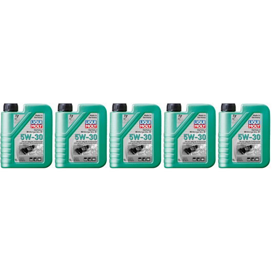 Liqui Moly 1279 Garten-/Wintergeräte-Öl 5W-30 5x 1l = 5 Liter