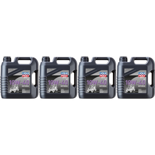 Liqui Moly 3014 ATV 4T Motoroil 10W-40 4x 4l = 16 Liter - MotoroelDirekt.at