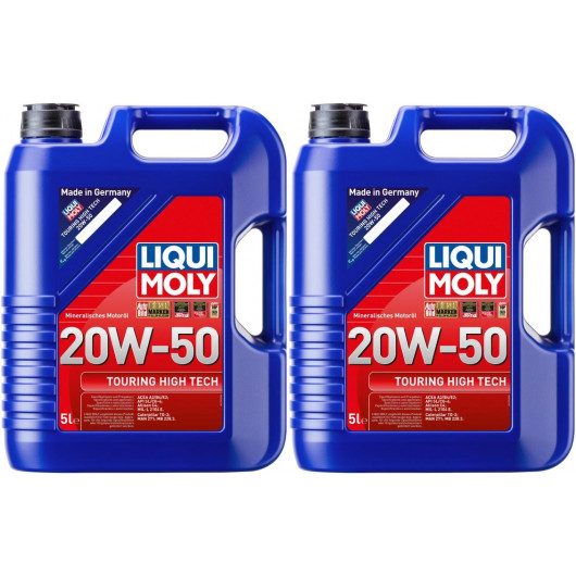 Liqui Moly 1255 Touring High Tech 20W-50 2x 5 = 10 Liter