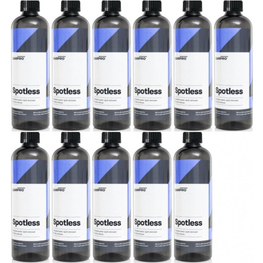 CarPro - Spotless (Schnellwirkender Wasserflecken-Entferner) 11x 500ml