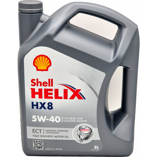 Shell Helix HX8 ECT 5W-40 Motoröl 5l