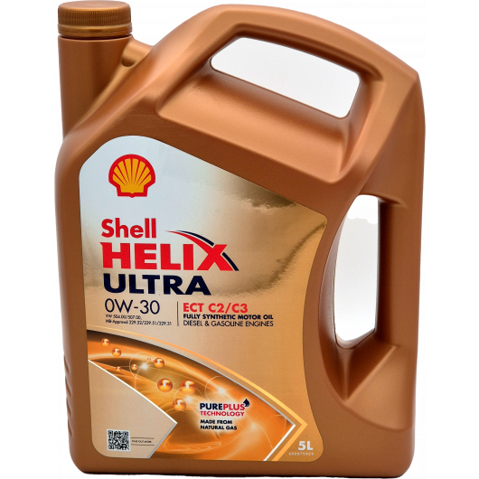 Shell Helix Ultra ECT C2/C3 0W-30 Motoröl 5l