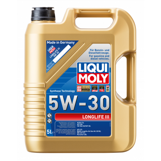 Liqui Moly 20647 5W-30 Longlife III Motoröl 5l - SAE 5W-30 - Auto/PKW  Motoröle (SAE) - Öle 