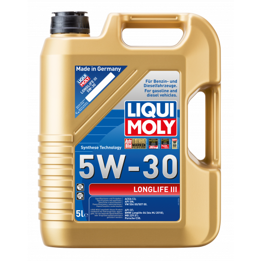 Liqui Moly 20647 5W-30 Longlife III Motoröl 5l