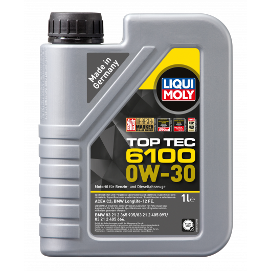 Liqui Moly Top Tec 6100 0W-30 Motoröl 1l