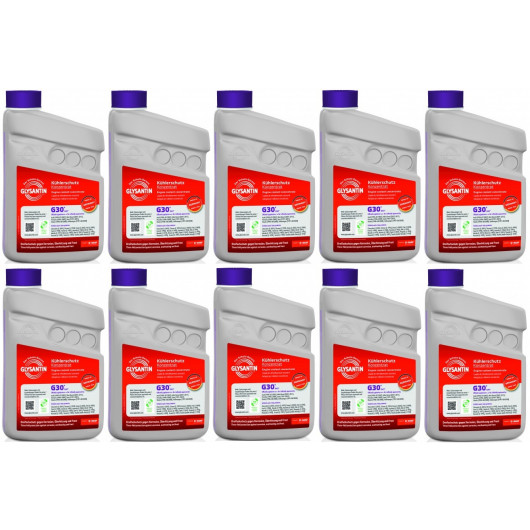 BASF Glysantin G30 Kühlerschutz Konzentrat 1 Liter 10x 1l = 10 Liter