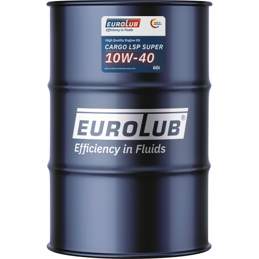 Eurolub CARGO LSP SUPER SAE 10W-40 Motoröl 60l Fass