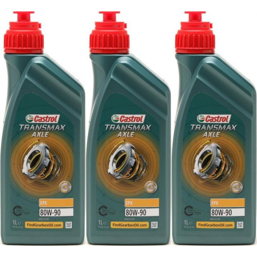 Castrol Transmax Axle EPX 80W-90 3x 1l = 3 Liter