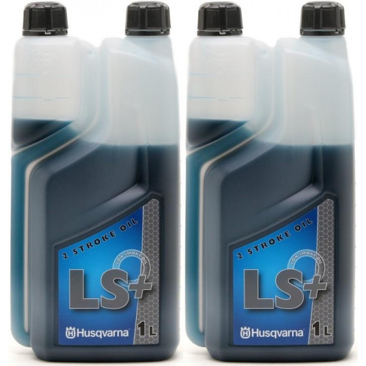 Original HUSQVARNA MIX 2T LS+ für Kettensägen, Rasenmäher, etc 2x 1l = 2 Liter