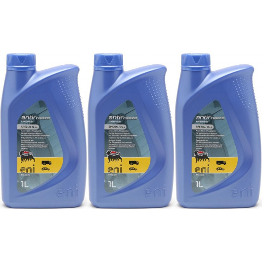 Eni ANTIFREEZE SPEZIAL 12 ++ Kühlerschutzl 3x 1l = 3 Liter