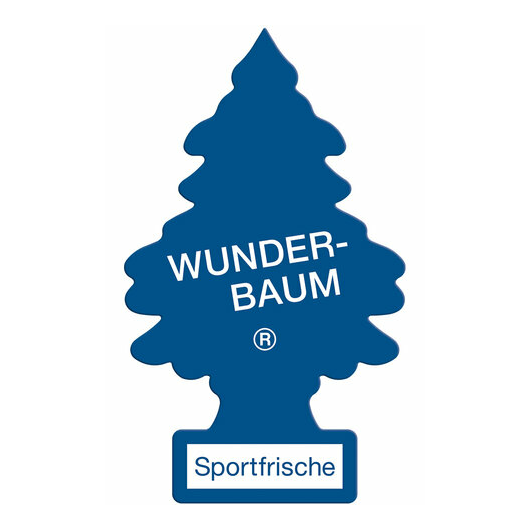 Wunderbaum® Sportfrische - Original Auto Duftbaum Lufterfrischer