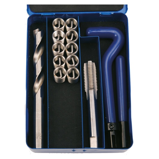 BGS Gewinde-Reparatursatz | M10 x 1,0 mm | 14-tlg.