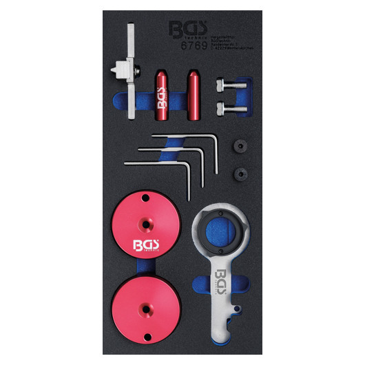 BGS Werkstattwageneinlage 1/3: Motor-Einstellwerkzeug-Satz | für Ford  2.0TDCi EcoBlue - Werkzeug - Zubehör
