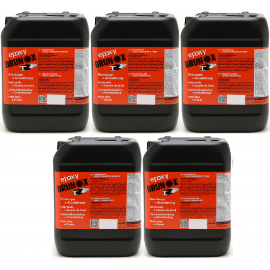 Brunox Epoxy Roststopp + Grundierung 5x 5 = 25 Liter