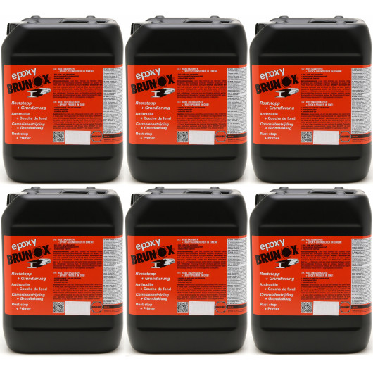 Brunox Epoxy Roststopp + Grundierung 6x 5 = 30 Liter
