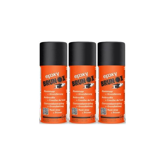 Brunox Roststopp + Grundierung 3x 400 Milliliter