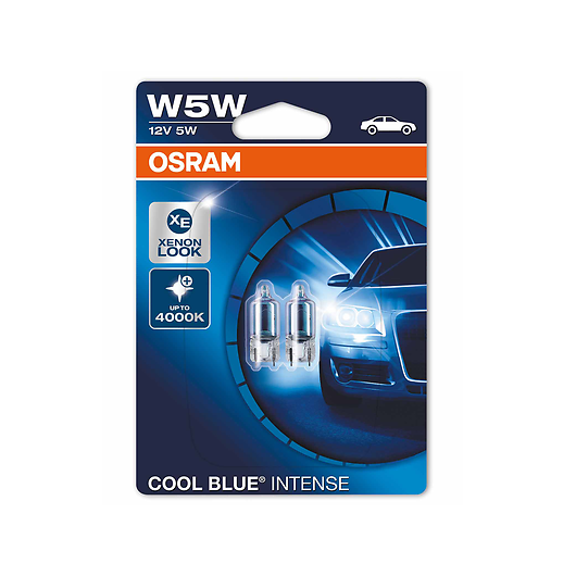 Osram W5W 12V 5W Halogen COOL Blue INTENSE Blister 2st.