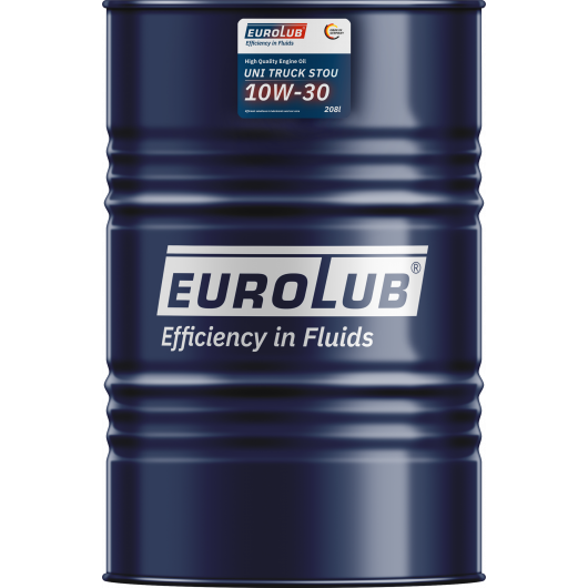 Eurolub Uni Truck Stou SAE 10W-30 208l Fass