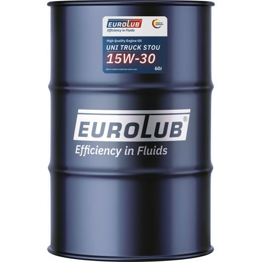 Eurolub Uni Truck Stou SAE 15W-30 60l Fass