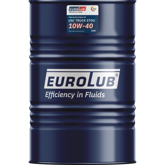 Eurolub Uni Truck Stou SAE 10W-40 208l Fass