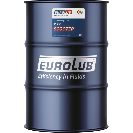 Eurolub 2 TZ Scooter teilsynthetisches 2 Takt Motorrad Motoröl 60l