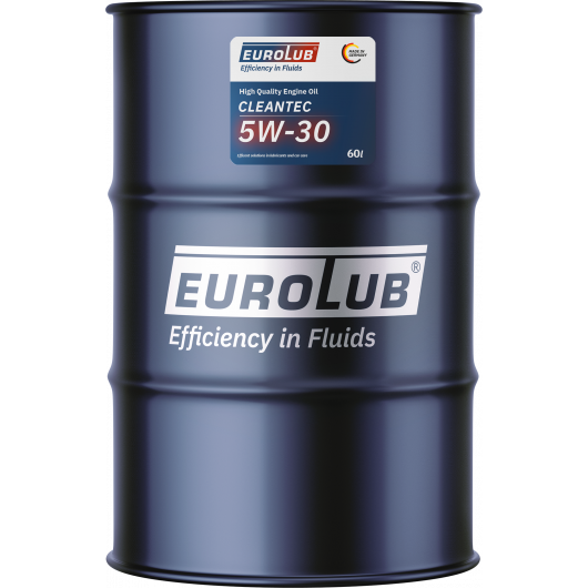 Eurolub CLEANTEC 5W-30 Motoröl 60l Fass