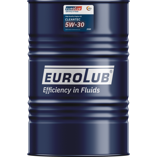 Eurolub CLEANTEC 5W-30 Motoröl 208l Fass