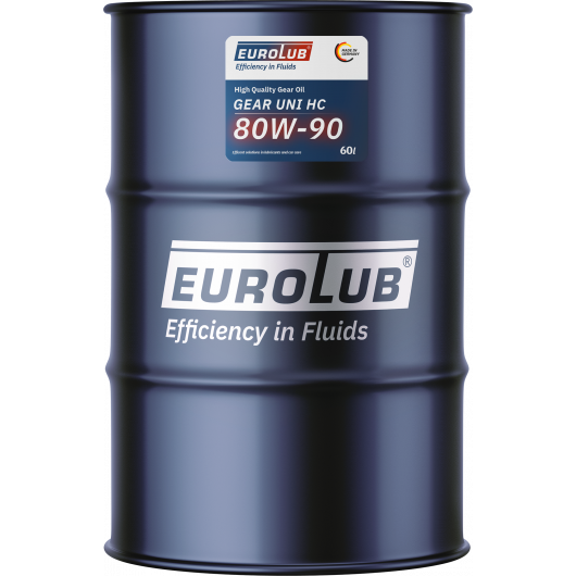 Eurolub Gear Uni HC SAE 80W-90 60l Fass