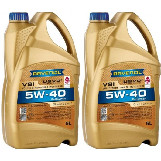 Ravenol VSI SAE 5W-40 Vollsynth Motoröl 2x 5 = 10 Liter