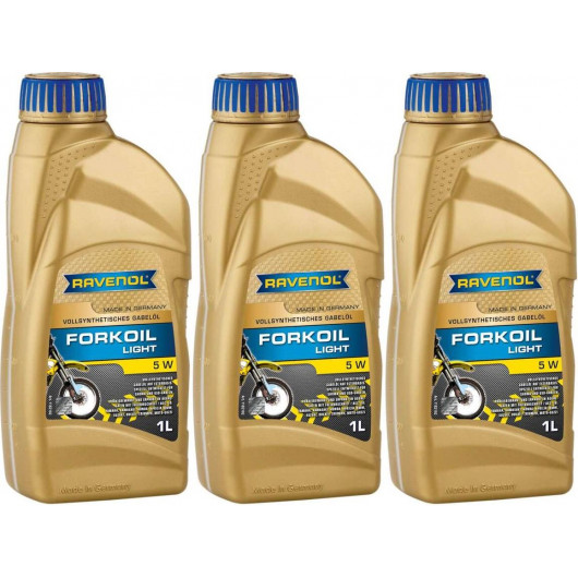 Ravenol FORKOIL Light 5W Gabel-Öl 3x 1l = 3 Liter