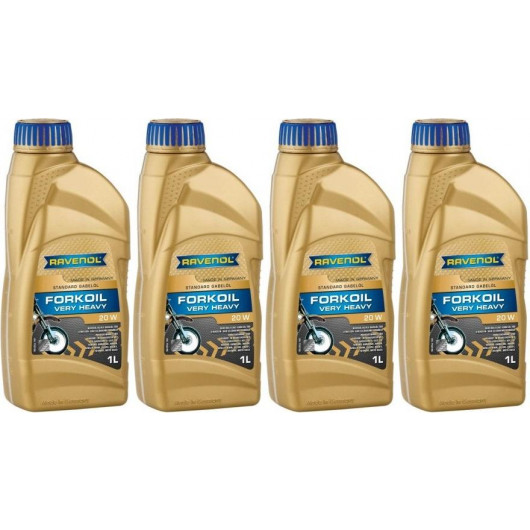 Ravenol FORKOIL Very Heavy 20W Gabel-Öl 4x 1l = 4 Liter
