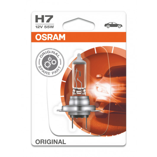 Osram H7 12V 55W PX26d - Original Spare Part Glühbirne - H7