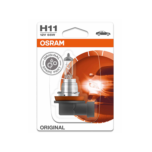 Osram H11 12V 55W PGJ19-2 1st. Blister Osram - H11 - Halogenlampen -  Lampen/LED 