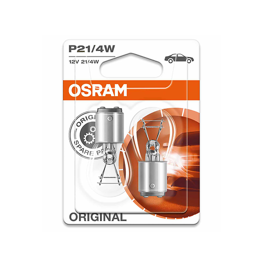 Osram P21/4W 12V 21/4W BAZ15d 2st. Blister Osram