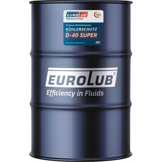 Eurolub Kühlerfrostschutz D-40 Super Konzentrat 60l Fass