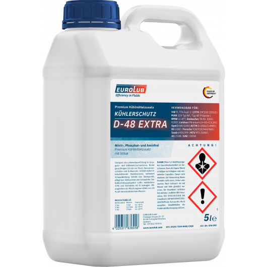 Eurolub Kühlerfrostschutz D-48 Extra Konzentrat 5l