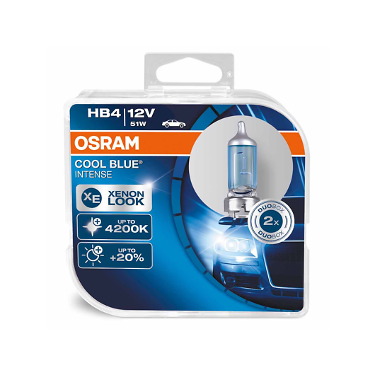 Osram HB4 12V 51W P22d CoolBlue INTENSE 2st. Osram