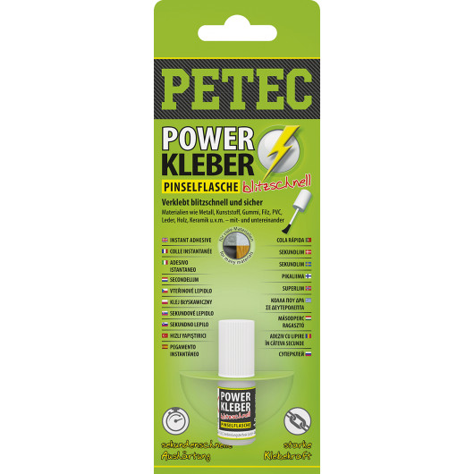 PETEC 93404 - Klebstoff, Kunststoffreparatur
