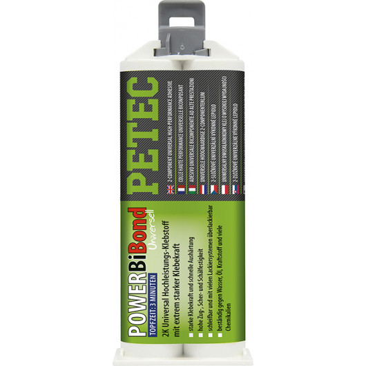 PETEC 98550 - Klebstoff, Kunststoffreparatur