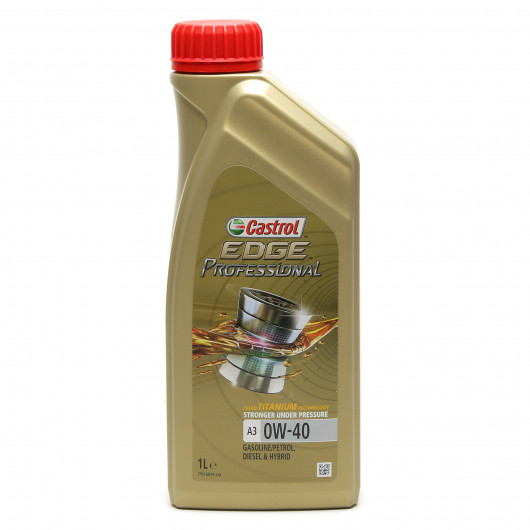 Castrol Edge Professional Fluid Titanium (ex. FST) A3 0W-40 Motoröl 1l