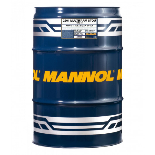 MANNOL Multifarm STOU 10W-30 208l Kanister