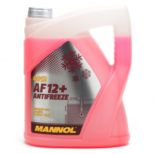 Mannol Kühlerfrostschutz Antifreeze AF12+ -40 longlife Fertigmischung 5l