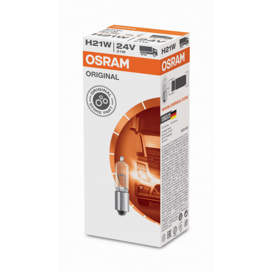 OSRAM 64138 Original H21W 24V Folding Box