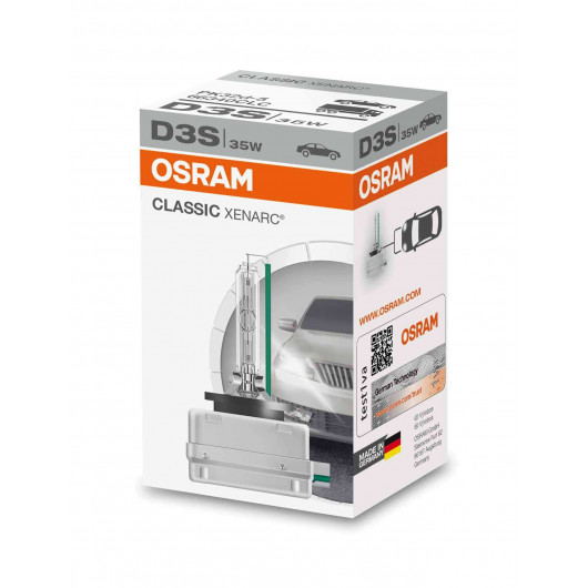 OSRAM 66340CLC D3S 35W PK32d-5 Xenarc Classic 1st. Osram - Lampen/LED 