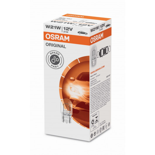 OSRAM 7505 Original W21W 12V Folding Box