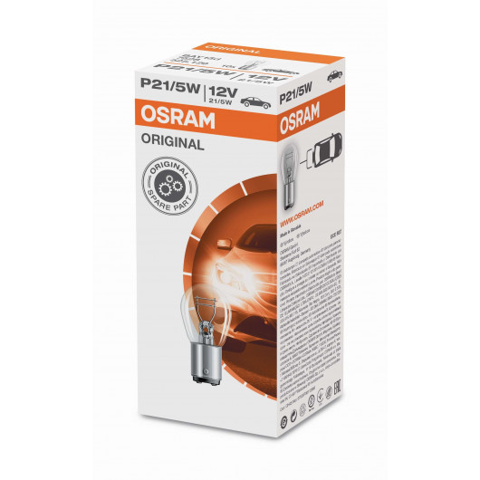 OSRAM 7528 Original P21/5W 12V Folding Box